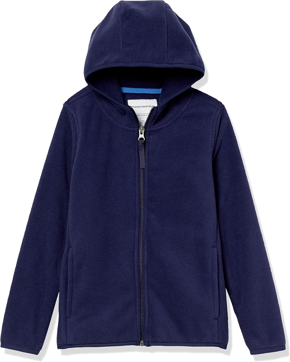 Amazon Essentials Boys and Toddlers’ Polar Fleece Full-Zip Hooded Jacket