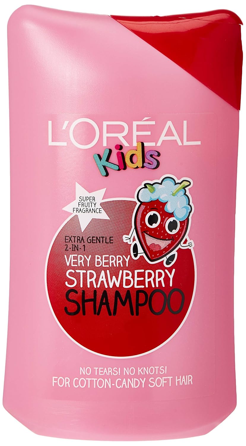 L’Oreal Paris Kids Extra Gentle 2in1 Shampoo – Very Berry Strawberry (250ml)