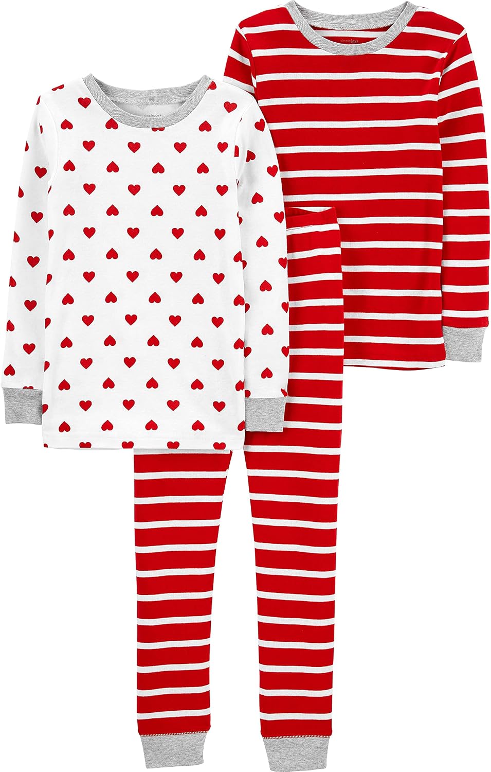 Simple Joys by Carter’s Baby 3-Piece Snug-fit Cotton Holiday Pajama Set