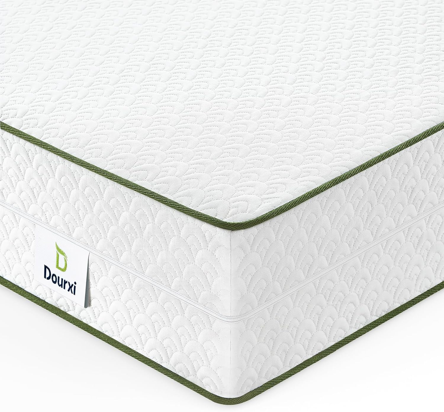 Dourxi Crib Mattress, 2-in-1 Dual Firmness Mattress for Infant & Toddler, Cooling Breathable Cover, Gel-Infused Memory Foam, CertiPUR-US Certified, Fits Standard Crib & Toddler Bed, 5.5 Inch