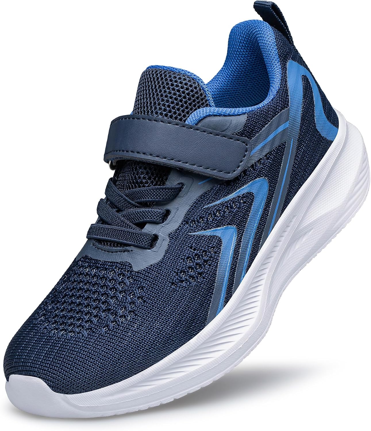 Boys Girls Wide Shoes Kids Sneakers Wide Toe Box Tennis Running Shoes Non Slip Lightweight Comfortable Outdoor for Toddler/Little Kid/Big Kid