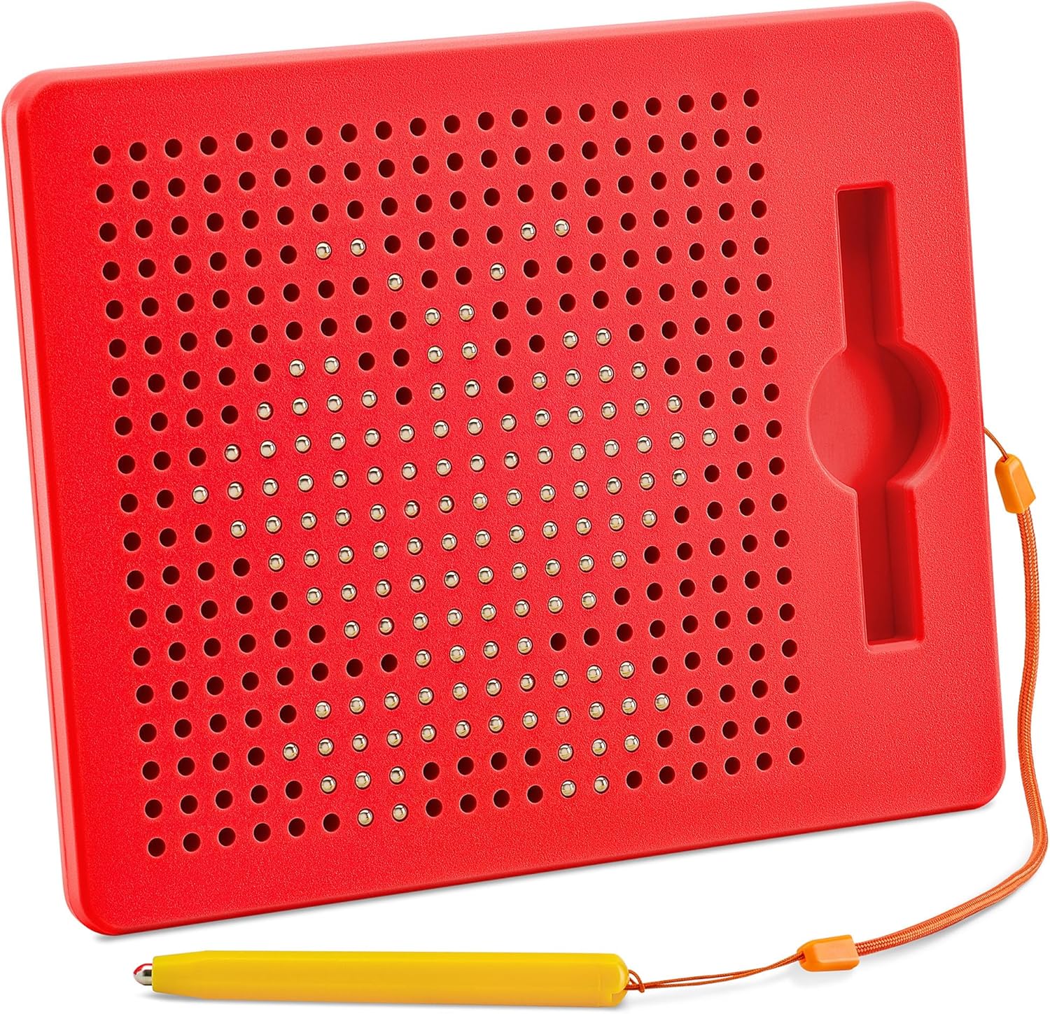 AYNAT FUN Magnetic Drawing Board for Kids & Toddlers with Beads and Magnet Stylus Pen – Magnetic Tablet Toy for Airplane & Car Ride Activities for Kids