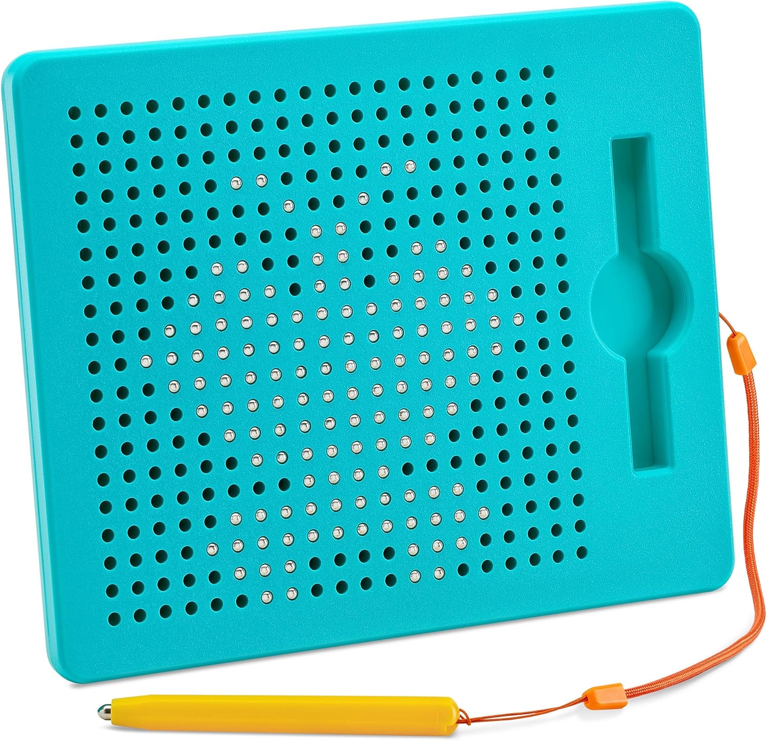AYNAT FUN Magnetic Drawing Board for Kids & Toddlers with Beads and Magnet Stylus Pen – Magnetic Tablet Toy for Airplane & Car Ride Activities for Kids